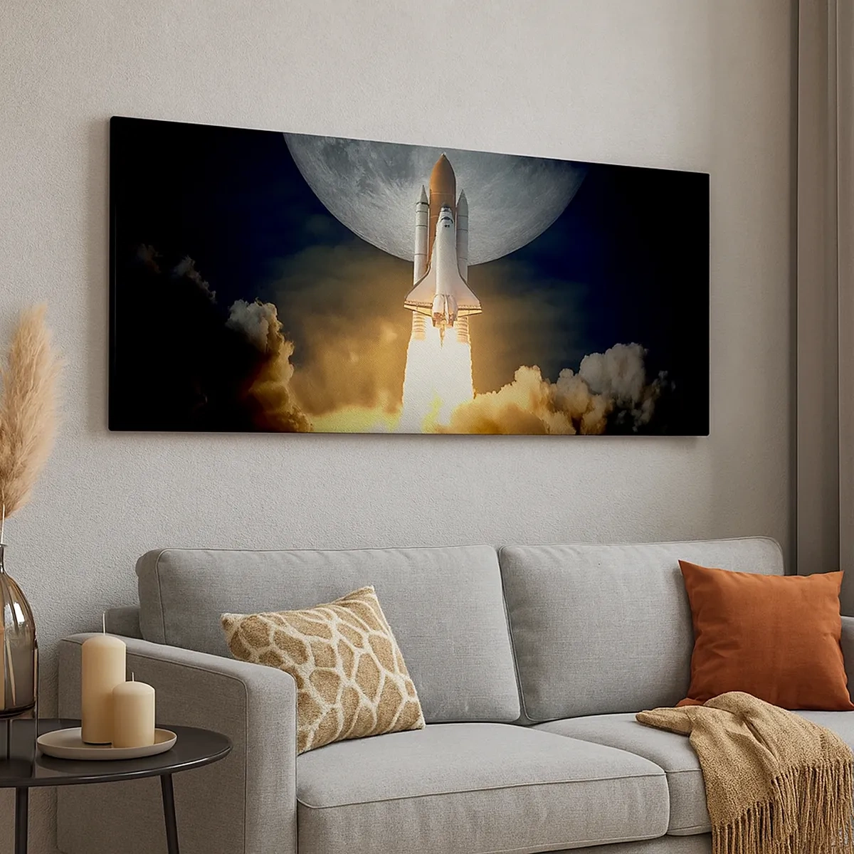 Vászonkép - Egy földöntúli kaland kezdete - 30x30 cm