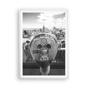 Poszter fekete keretben - A városok városa - 70x100 cm