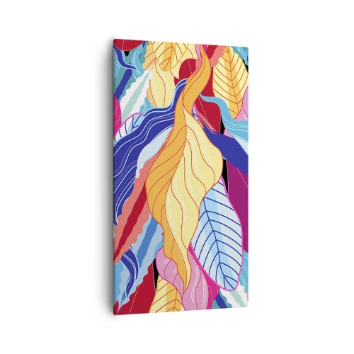 Vászonkép - Színes rendetlenség - 55x100 cm