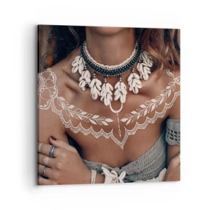 Vászonkép - Talizmánok, a nőiesség rituáléi - 70x70 cm