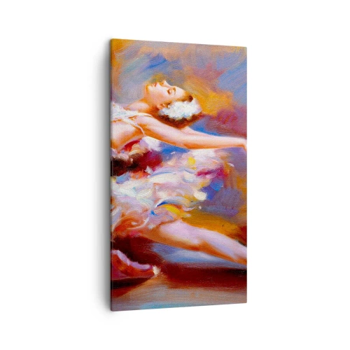 Vászonkép - A hattyú eleganciája - 45x80 cm