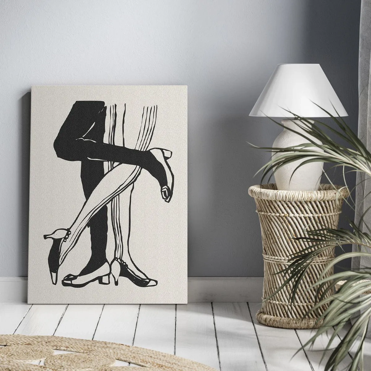 Vászonkép - Női tulajdonság - 80x120 cm