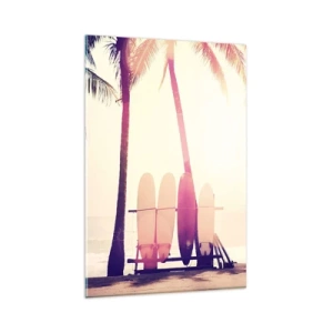 Üveg kép - Ez  remek nap lesz  - 80x120 cm