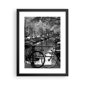 Poszter fehér keretben - Nagyon holland látvány - 30x40 cm