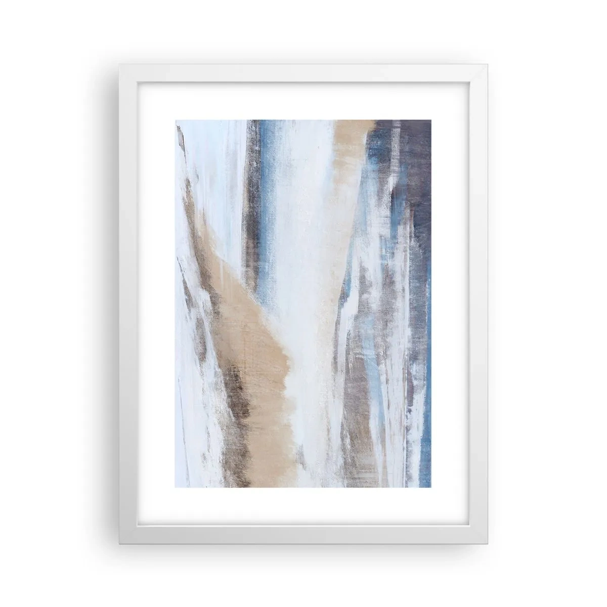 Poszter fekete keretben - Téli kompozíció - 30x40 cm