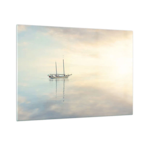 Üveg kép - A csend tengerében - 100x70 cm