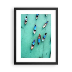 Poszter fehér keretben - Örömteli várakozásban - 30x40 cm