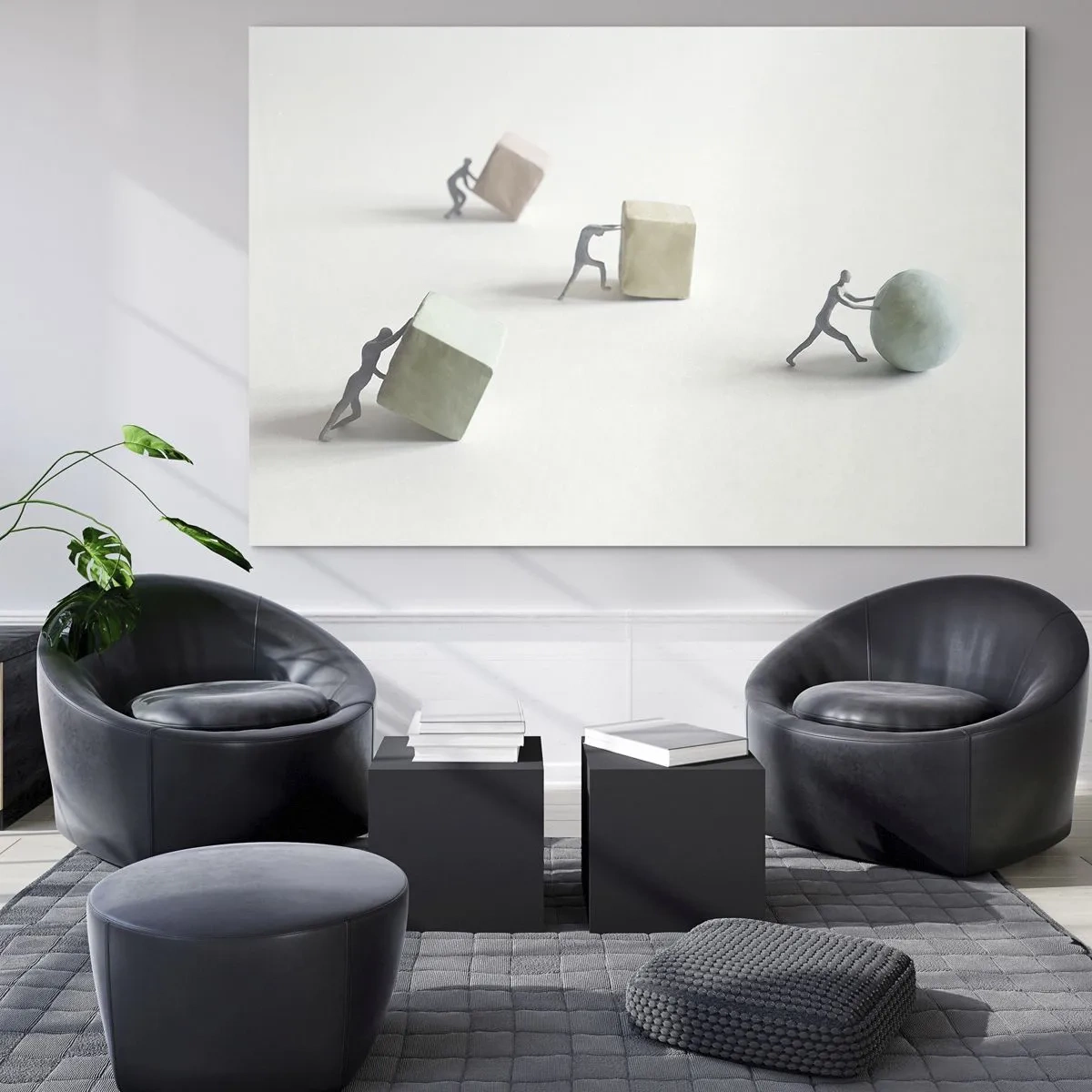 Üveg kép - Maga az élet - 120x80 cm