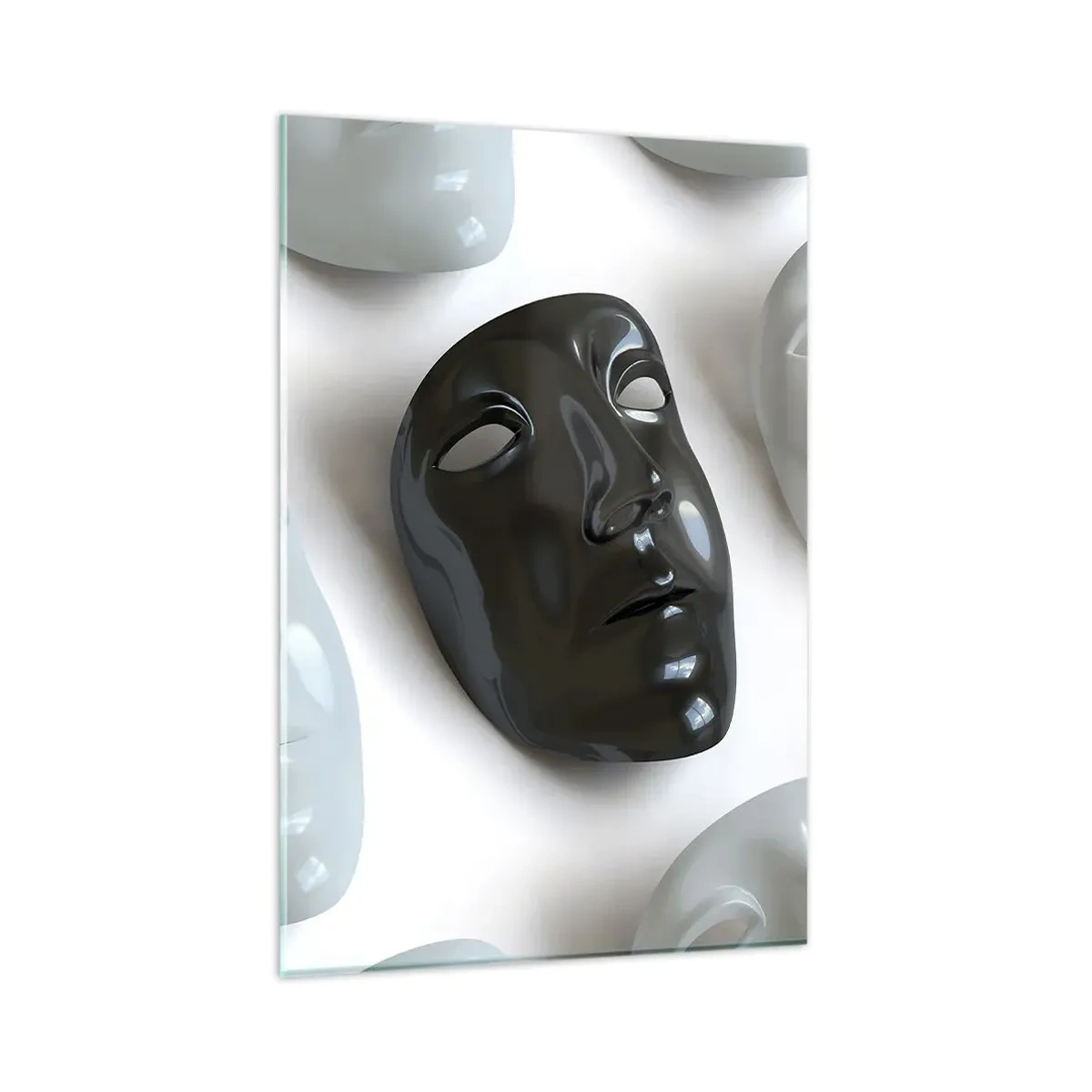 Üveg kép - Hogyan lehet kitűnni? - 80x120 cm