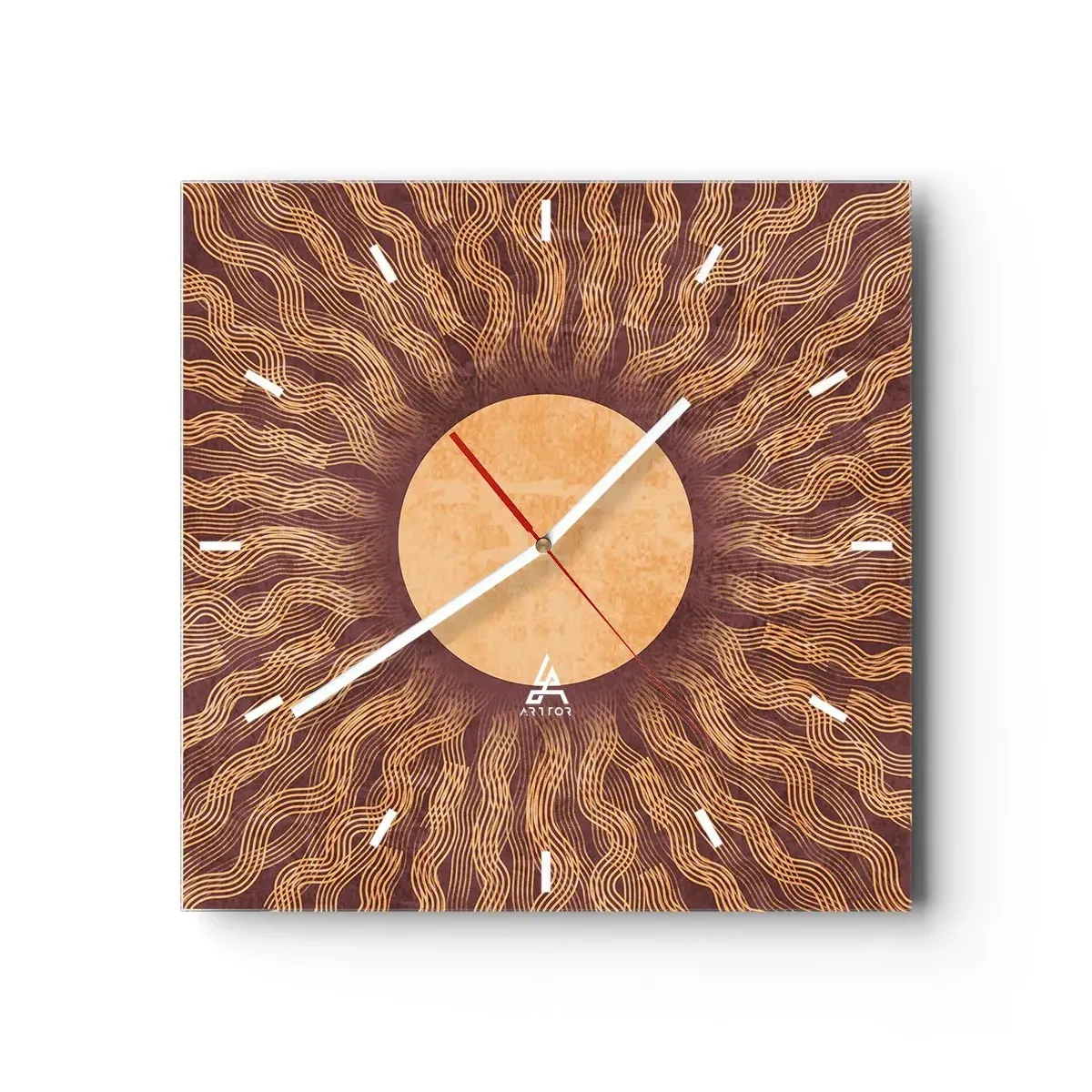 Falióra, Óra - A nap ikonja - 30x30 cm