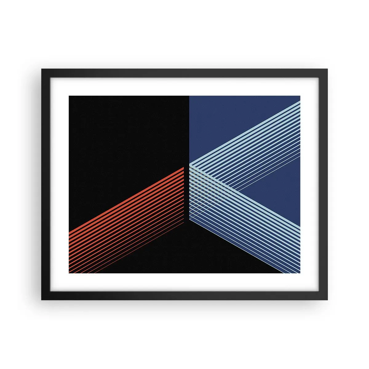 Poszter fehér keretben - Egyszerű történet - 50x40 cm