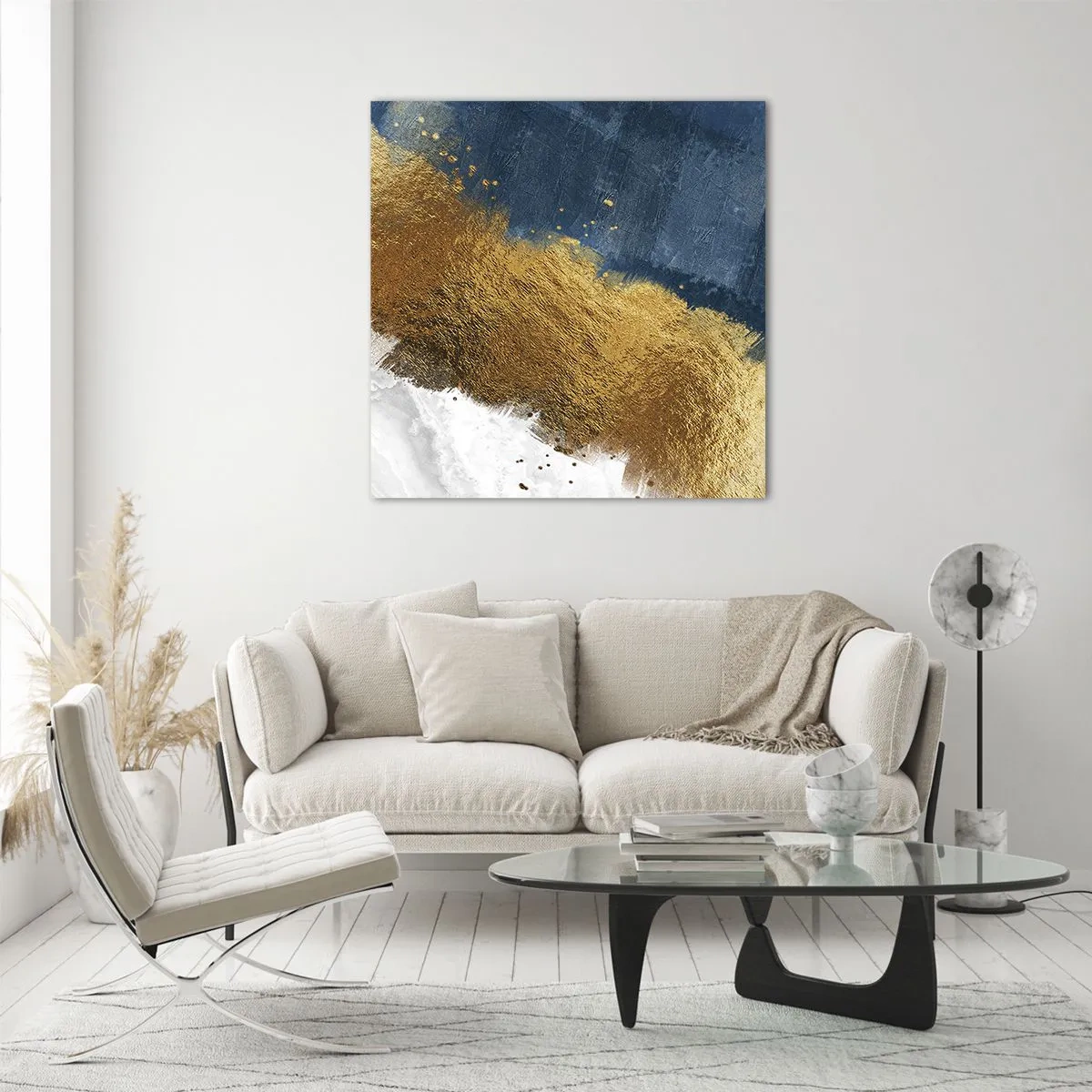 Üveg kép - A nyár árnyalatai - 50x50 cm