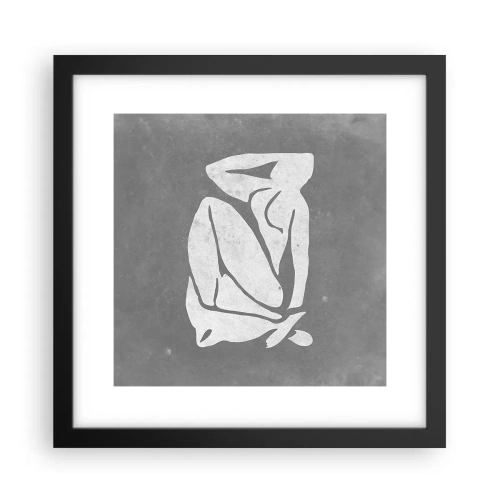 Poszter fehér keretben - Álmélkodásban - 30x30 cm