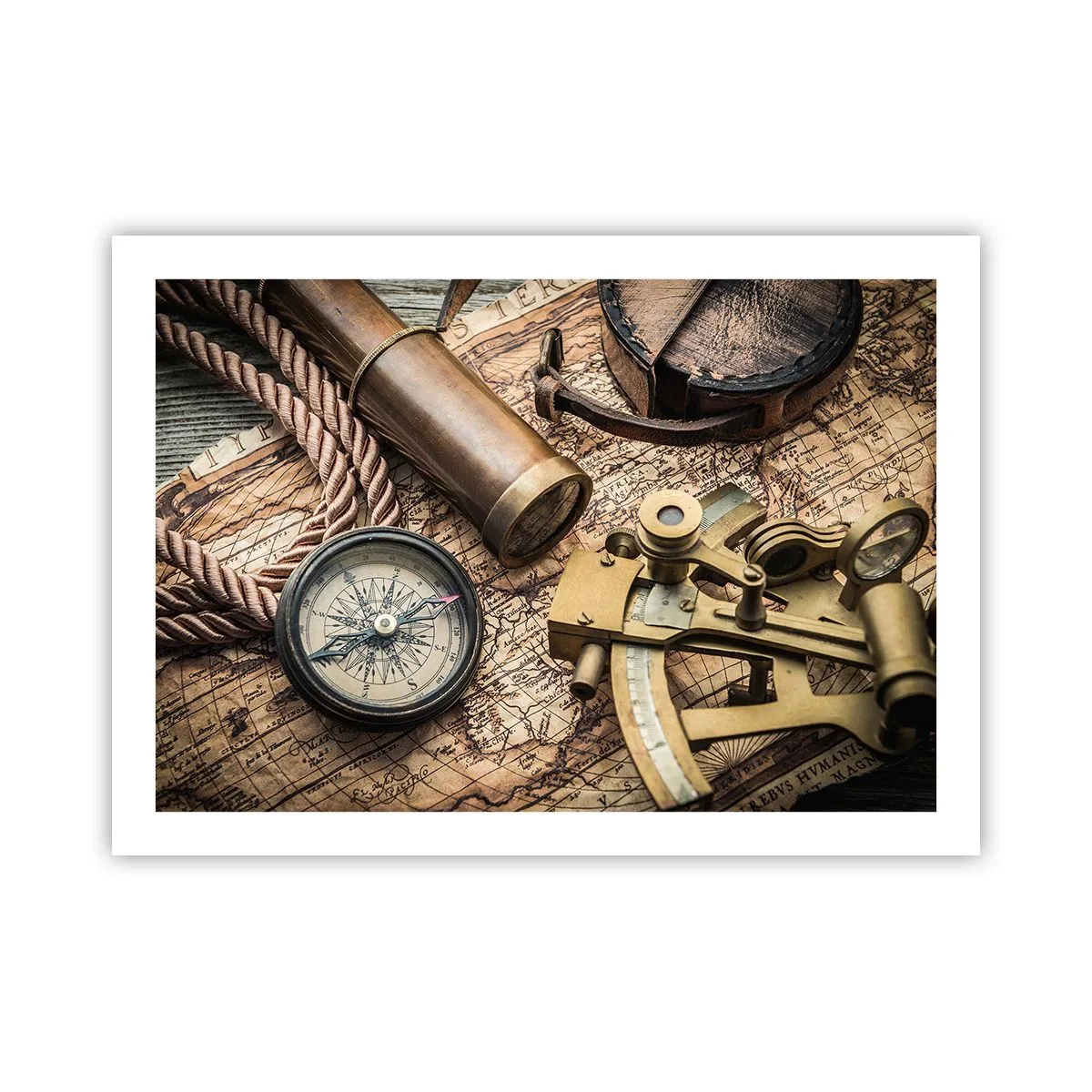 Poszter - Állítson be egy irányt - 70x50 cm