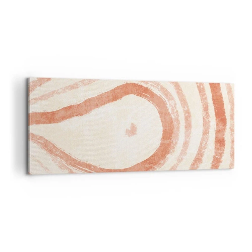 Vászonkép - Korallkörök - kompozíció - 100x40 cm