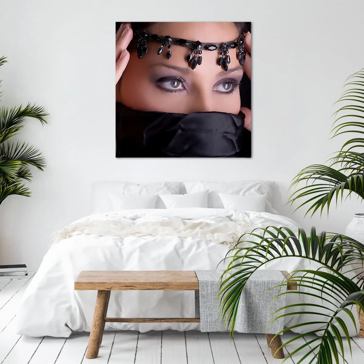 Vászonkép - Orientális csábító rejtély - 30x30 cm