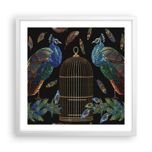 Poszter fekete keretben - Királyi köntösben - 50x50 cm