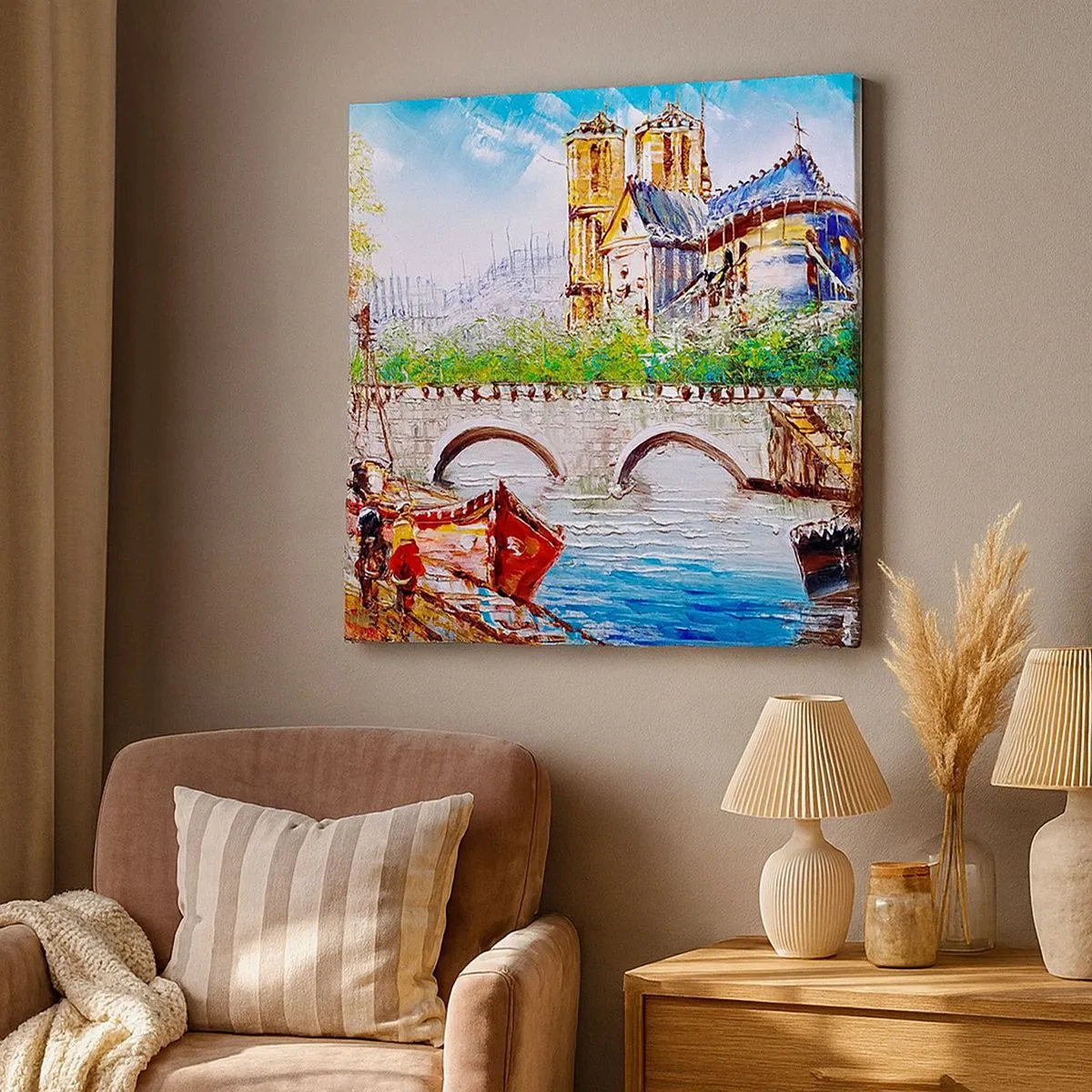 Vászonkép - Az idejük soha nem múlik - 30x30 cm