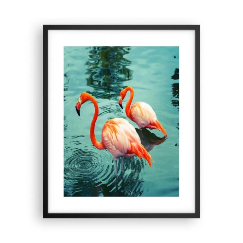 Poszter fehér keretben - Most divatban vagyunk - 40x50 cm