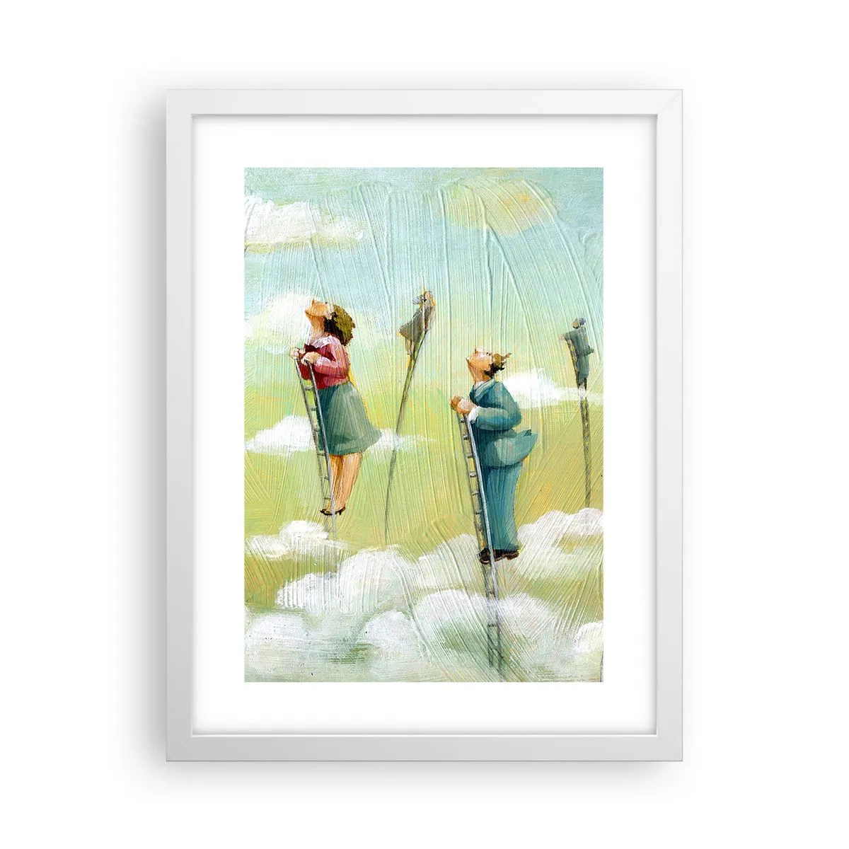 Poszter fekete keretben - Az álmod mögött - 30x40 cm