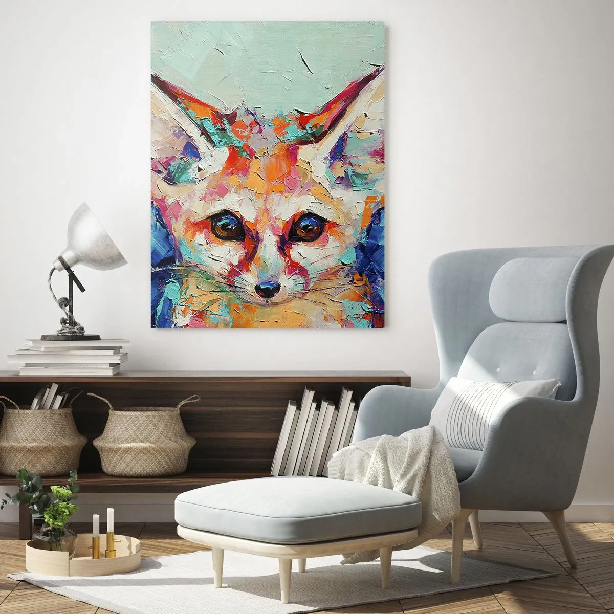 Üveg kép - Készen álltok rám? - 50x70 cm