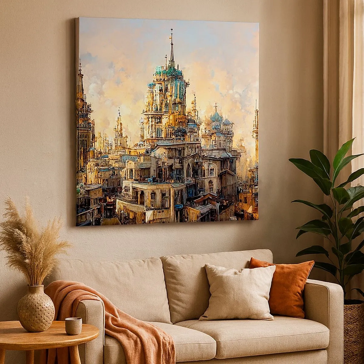 Vászonkép - A városok városa - 30x30 cm