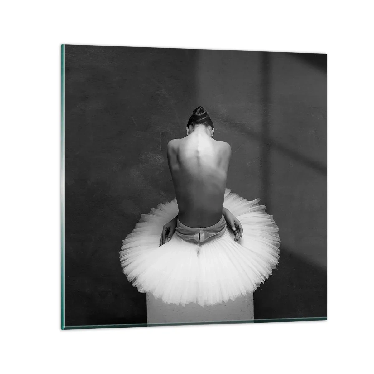 Üveg kép - Épp virágzik - 60x60 cm