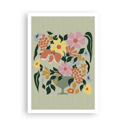 Poszter - Egy csokor, mely csordultig van élettel - 70x100 cm