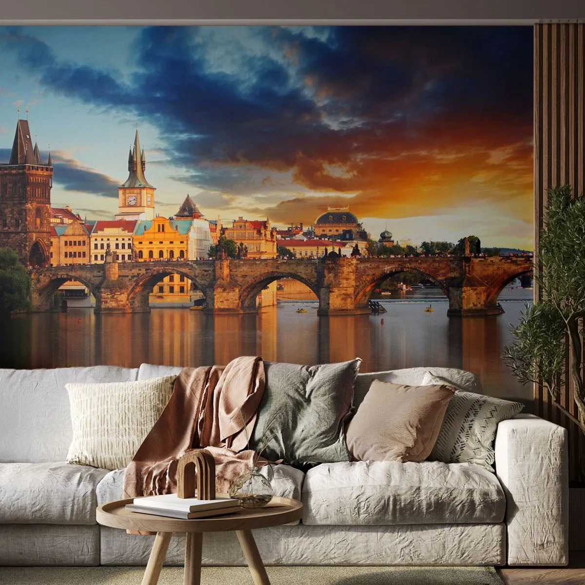 Fotótapéta Standard Eco - Évszázadok óta gyönyörű - Város, Prága, Cseh Köztársaság - 200x140 cm