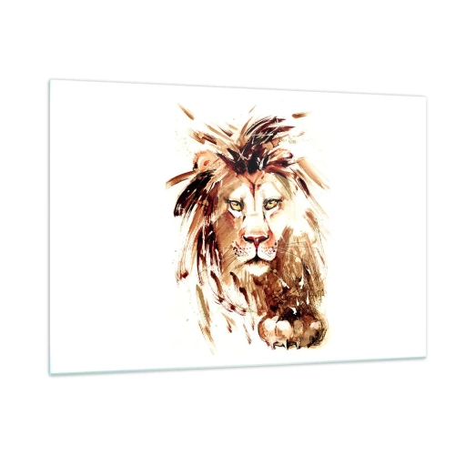 Üveg kép - Erő és méltóság - 120x80 cm