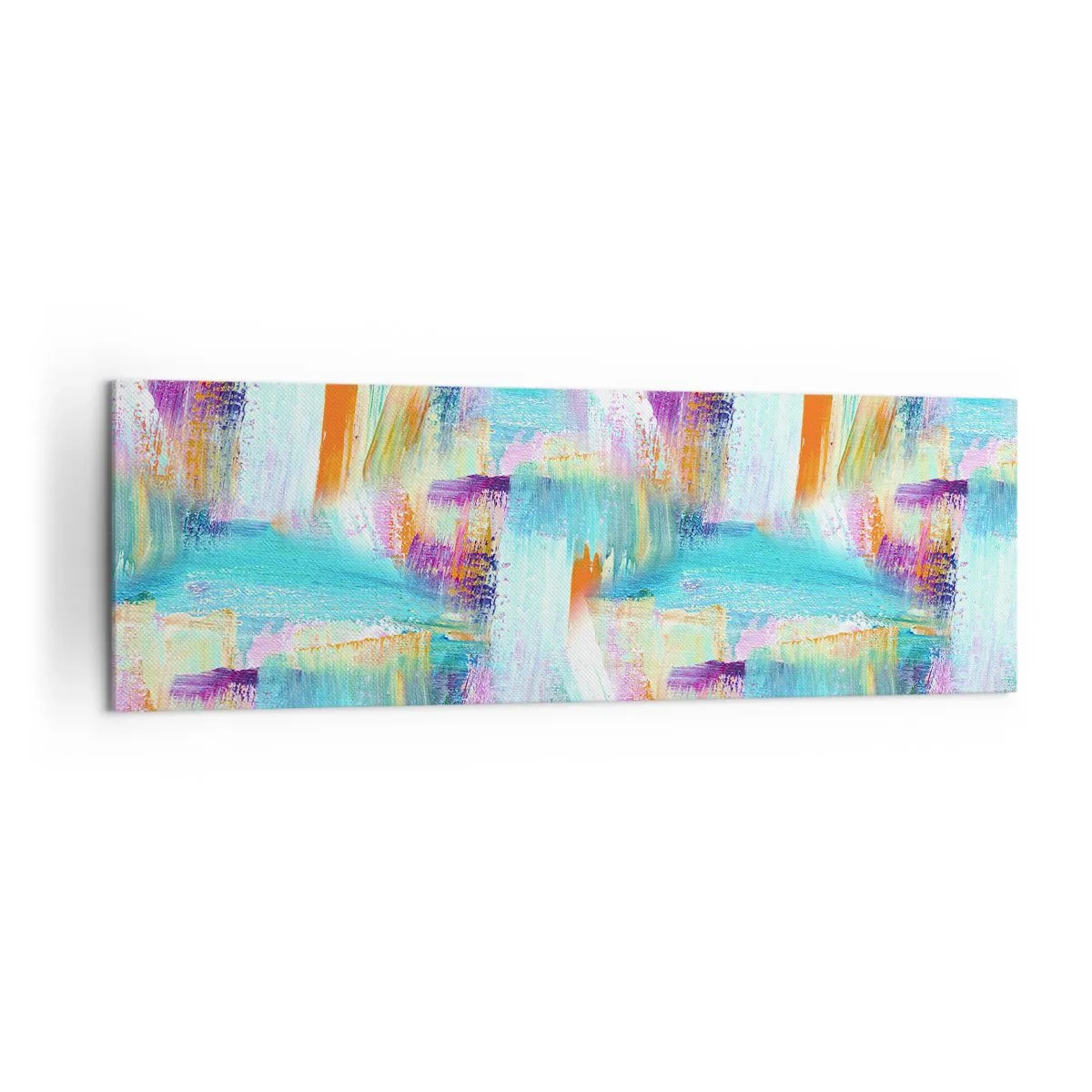 Vászonkép - Vidám firka - 160x50 cm