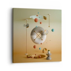 Vászonkép - Bármi megtörténhet - 30x30 cm