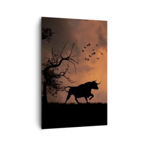 Vászonkép - A természet drámai előadása - 80x120 cm