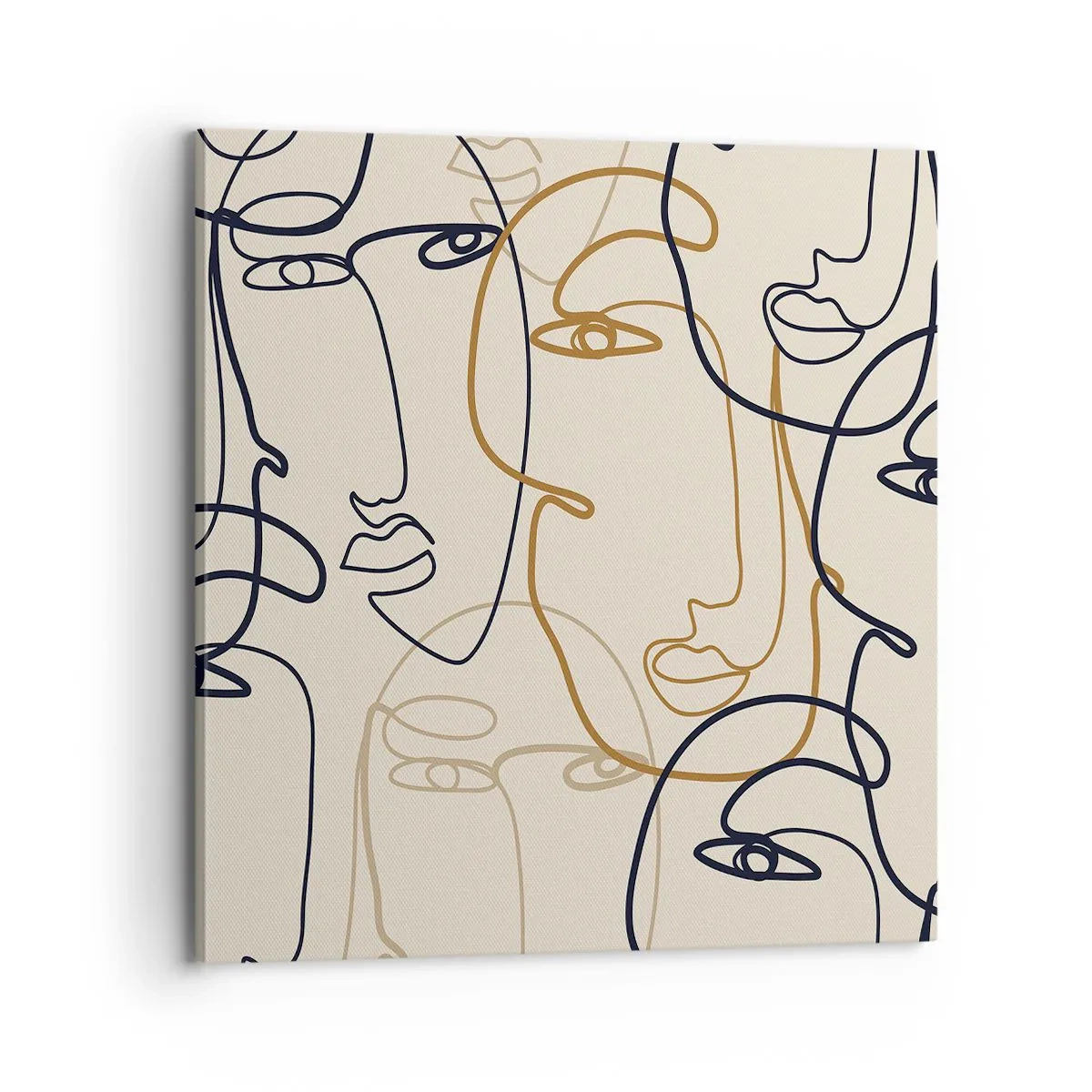 Vászonkép - Többszörös portré - 70x70 cm