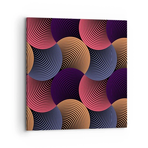 Vászonkép - Körkörös ritmusban - 70x70 cm