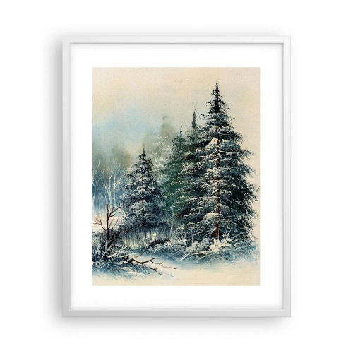 Poszter fekete keretben - Karácsonyra készen - 40x50 cm