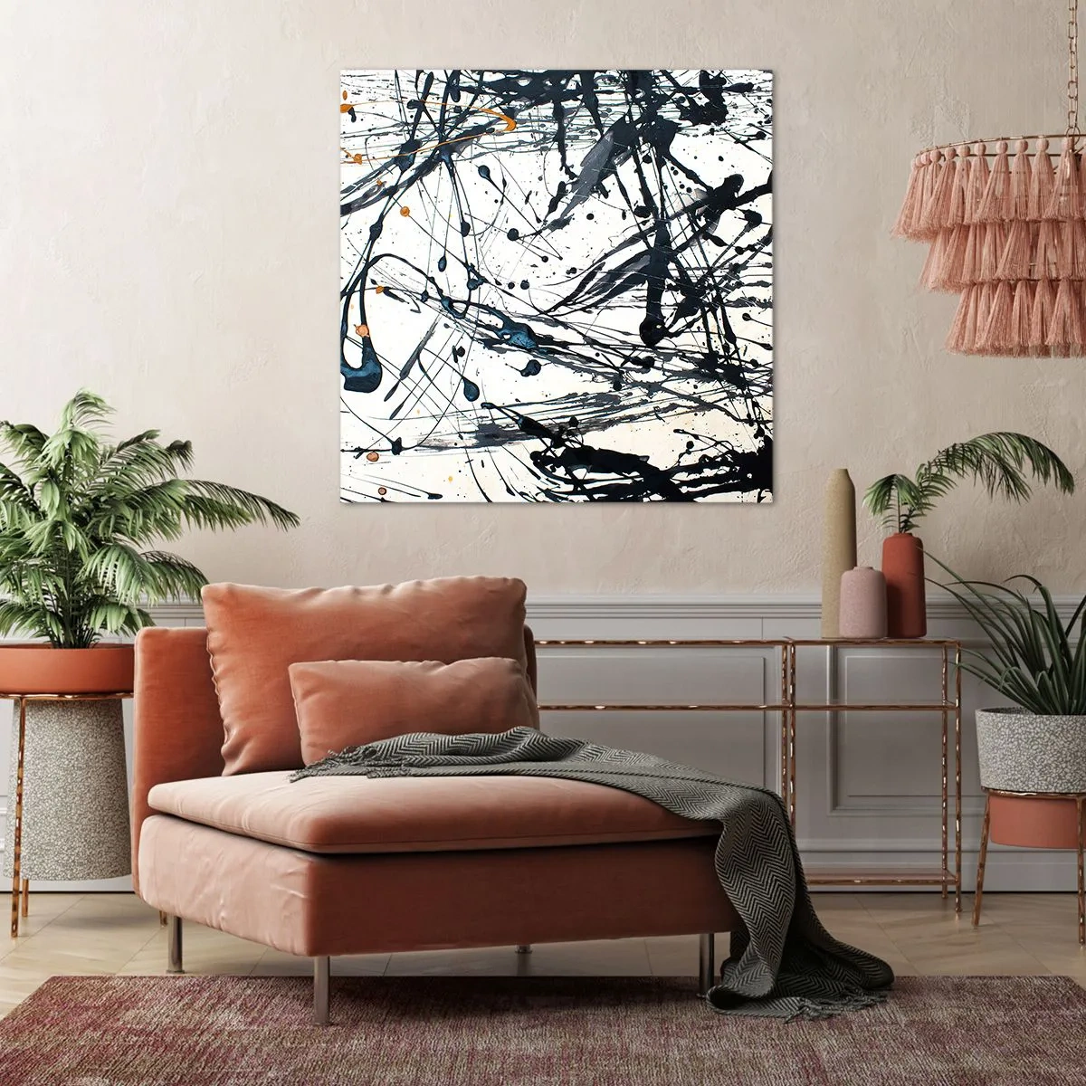 Vászonkép - Van értelme vagy nincs értelme? - 50x50 cm