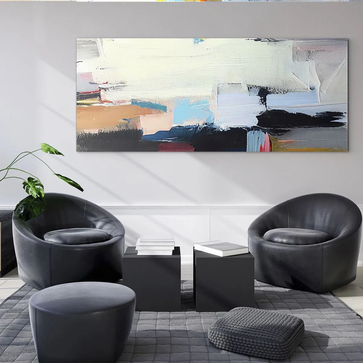 Üveg kép - Van rá módszer? - 100x40 cm