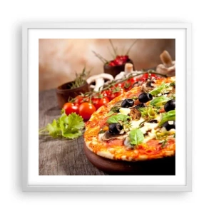 Poszter fekete keretben - A tellúros összetevőkből - 50x50 cm