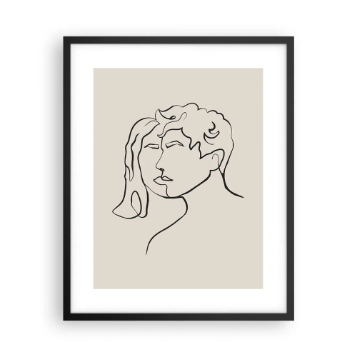Poszter fehér keretben - És egységgé vált - 40x50 cm