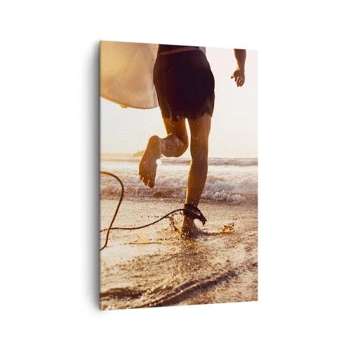 Vászonkép - A hullám felé - 80x120 cm