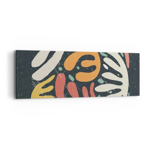 Vászonkép - Kompozíció - mindjárt elkaplak - 90x30 cm