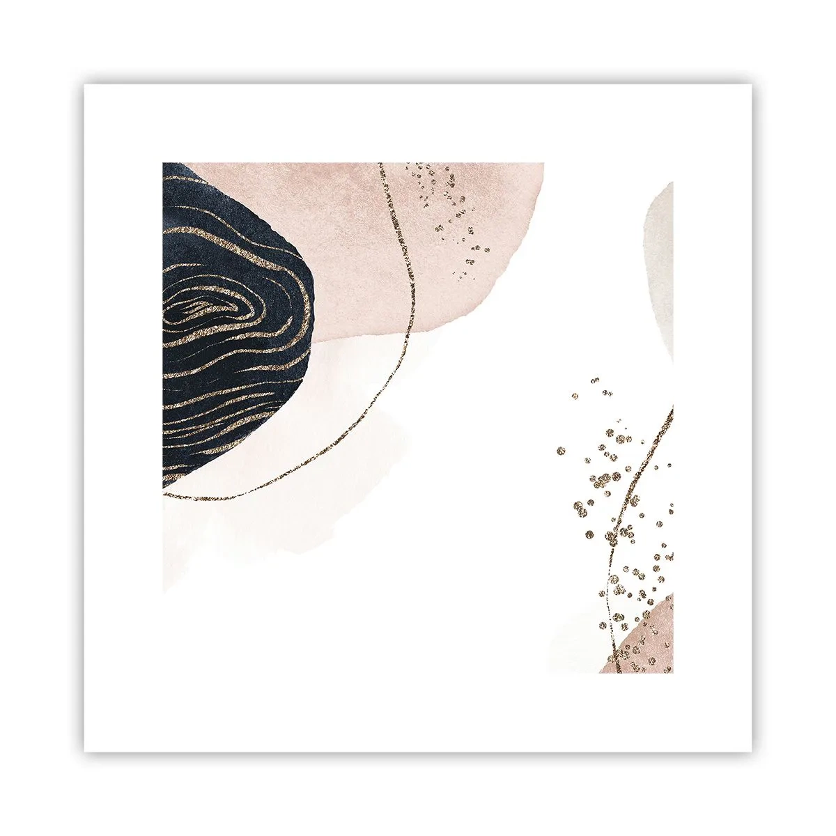 Poszter - Minden folyik - 30x30 cm