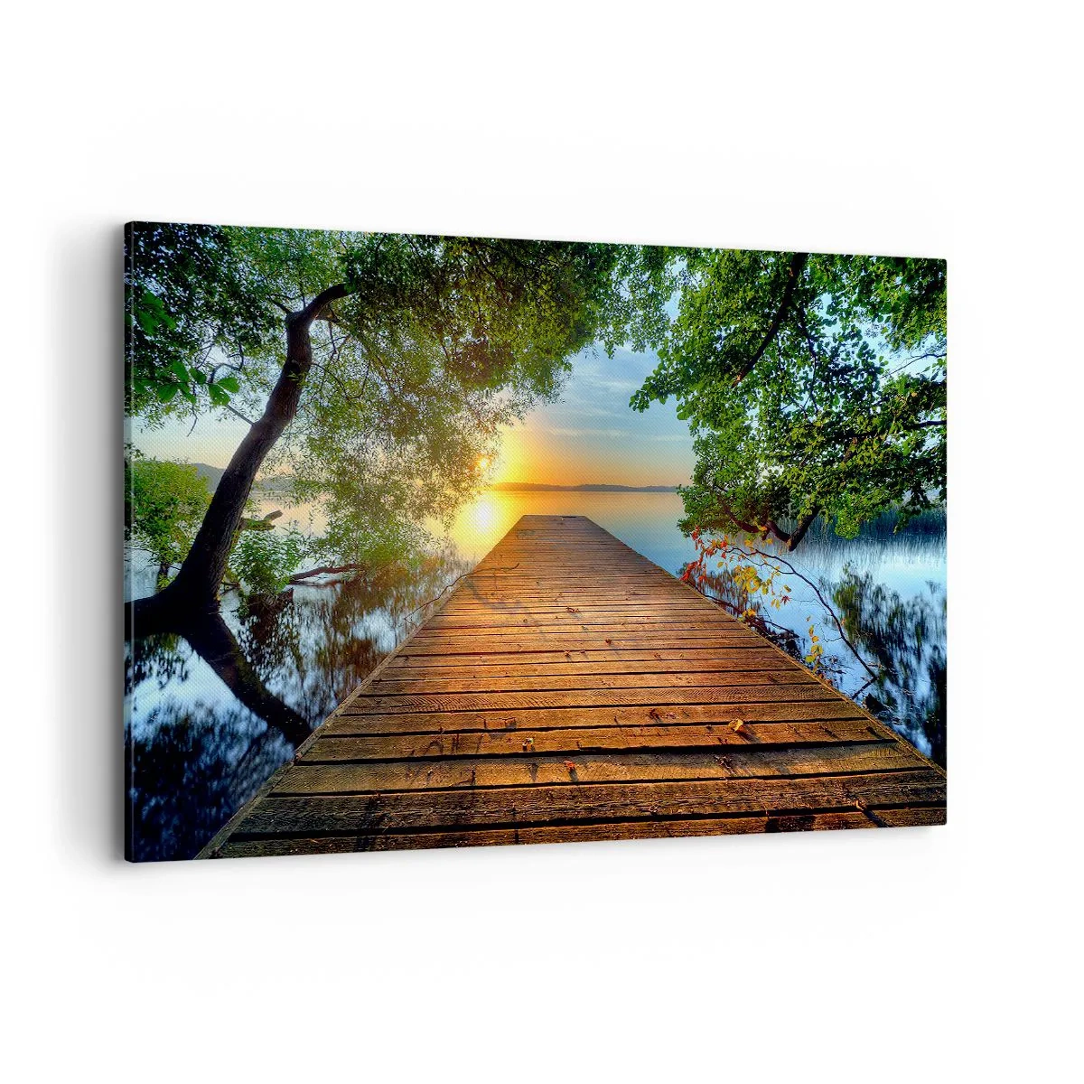 Vászonkép - Ne siess, ülj le - 120x80 cm