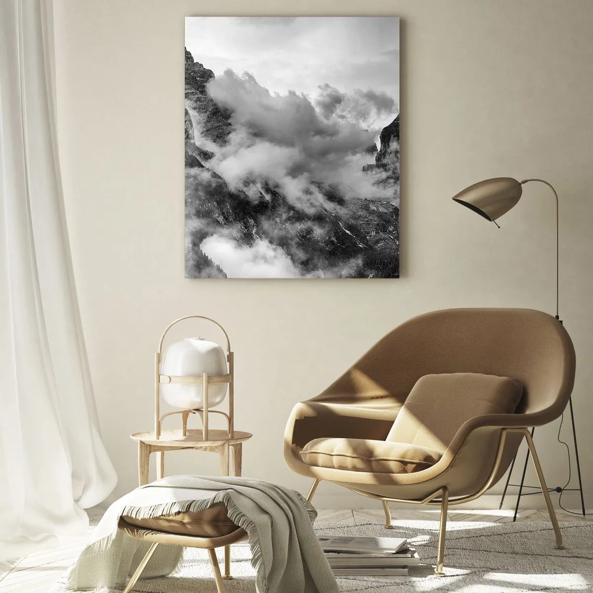 Üveg kép - Gyönyörű és kegyetlen - 50x70 cm
