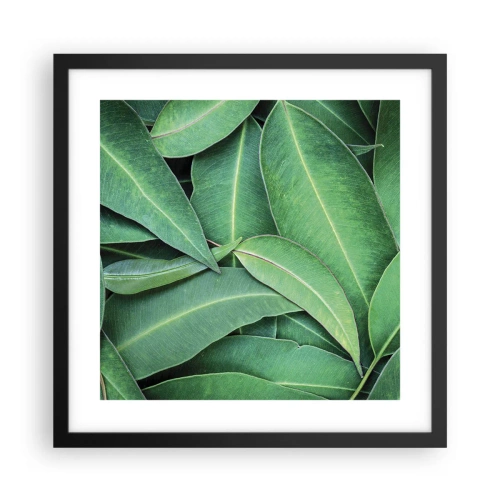 Poszter fehér keretben - Lédús és friss - 40x40 cm