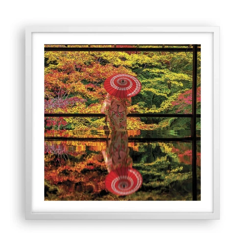 Poszter fekete keretben - A természet templomában - 50x50 cm