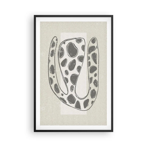 Poszter fehér keretben - Egy bizarr teremtmény - 61x91 cm