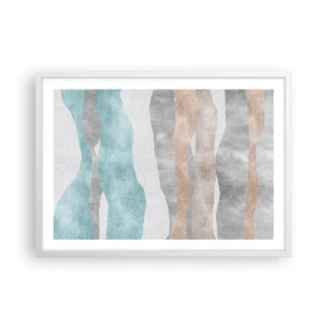 Poszter fekete keretben - A meghittség tanulmánya - 70x50 cm