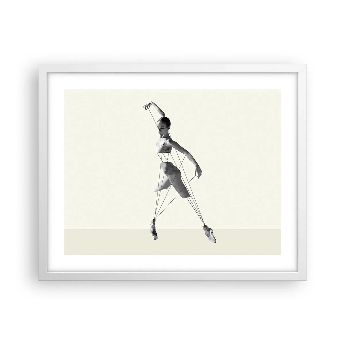 Poszter fekete keretben - A világ színházában - 50x40 cm